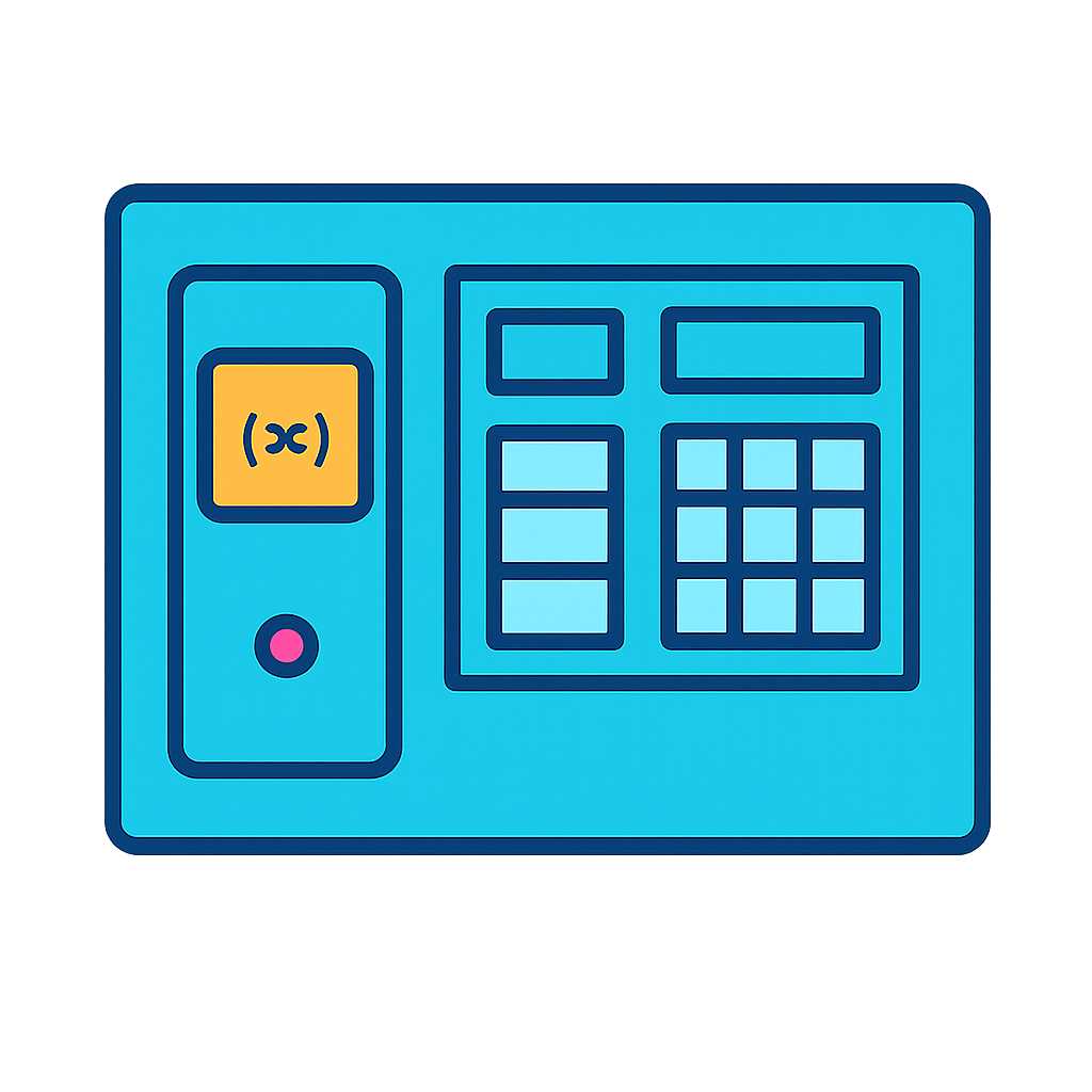 Security Terminal Illustration